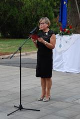 Podelitev priznanj najuspešnejšim učencem in dijakom ter razglasitev nagrajencev akcije »Občina Sežana v cvetju 2016« na prenovljenem platoju prve triade Osnovne šole Srečka Kosovela Sežana 2